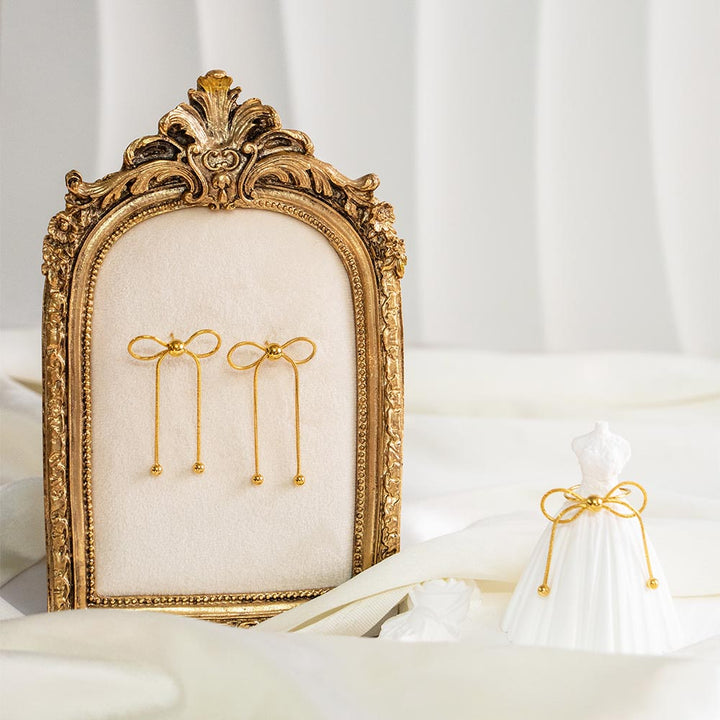 Bow Knot Ring & Earring Set
