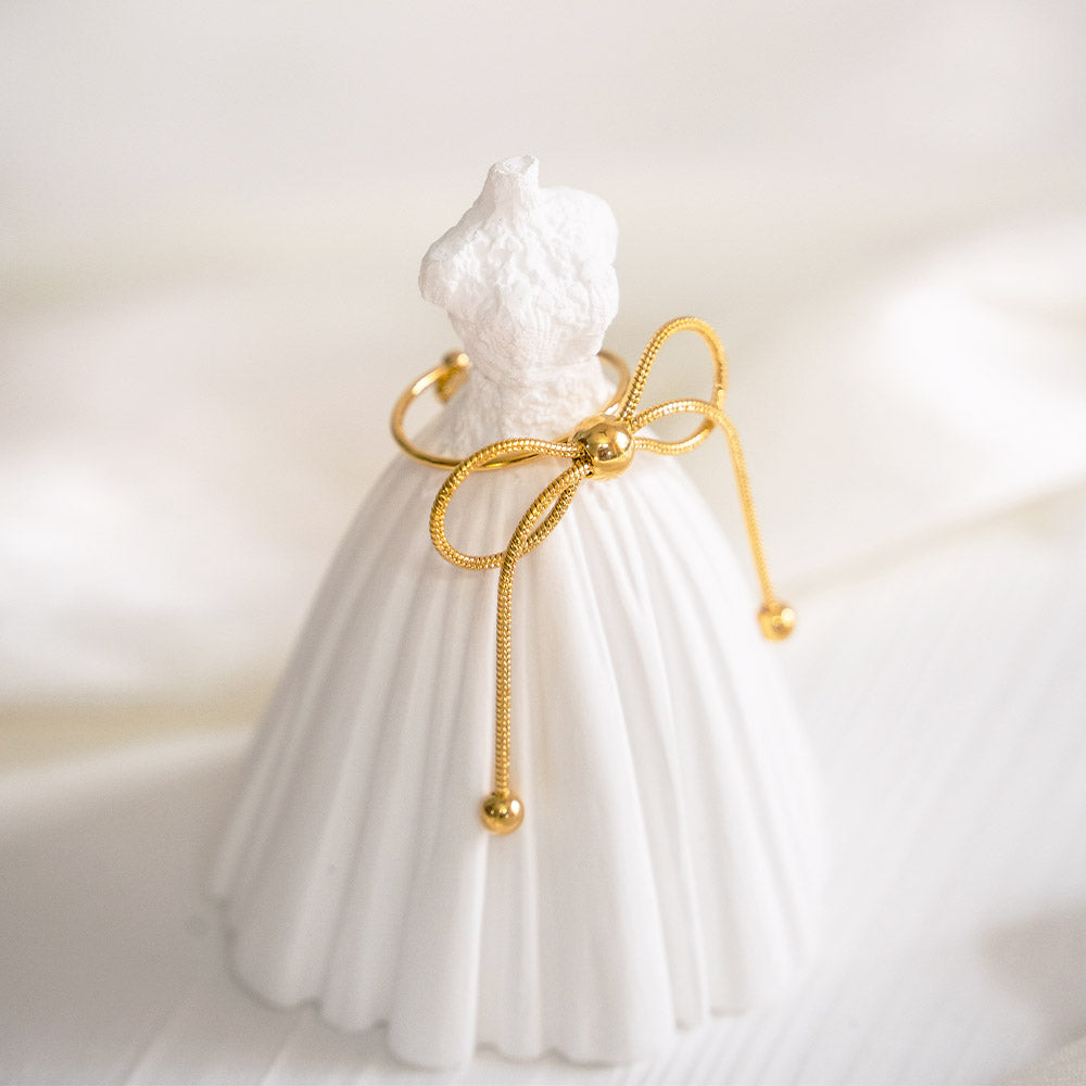 Bow Knot Ring & Earring Set