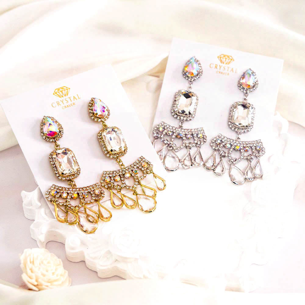 Heritage Crystal Tassel Earrings