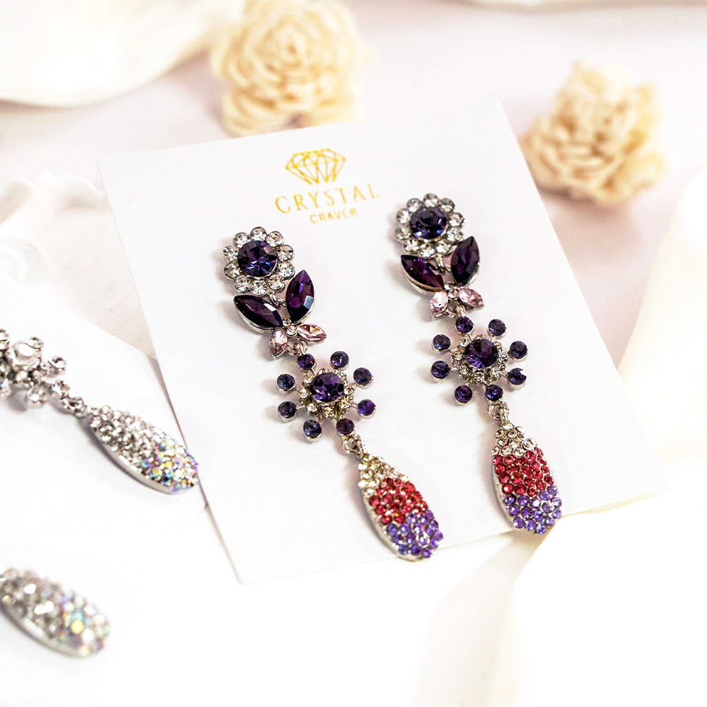 Treasure Statement Crystal Earrings