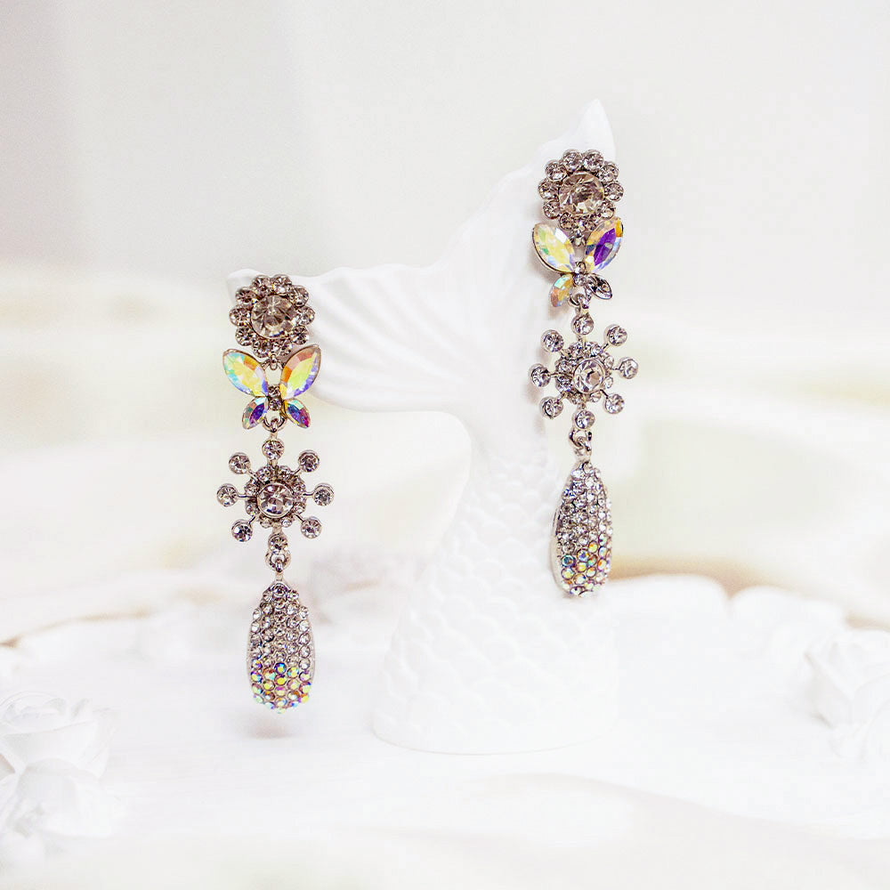 Treasure Statement Crystal Earrings