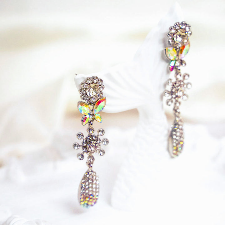 Treasure Statement Crystal Earrings