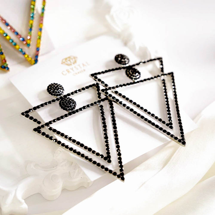 Trendsetter Crystal Earrings