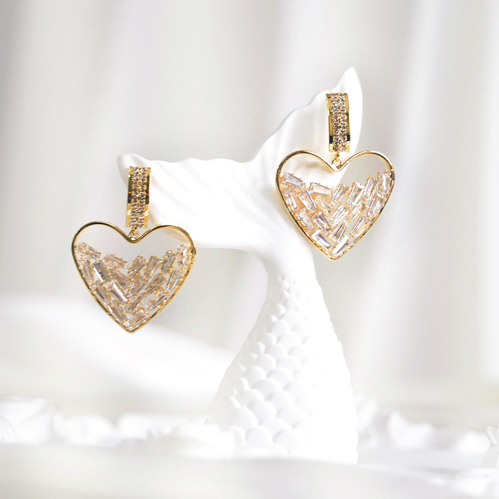 Allure Gold Plated Earrings