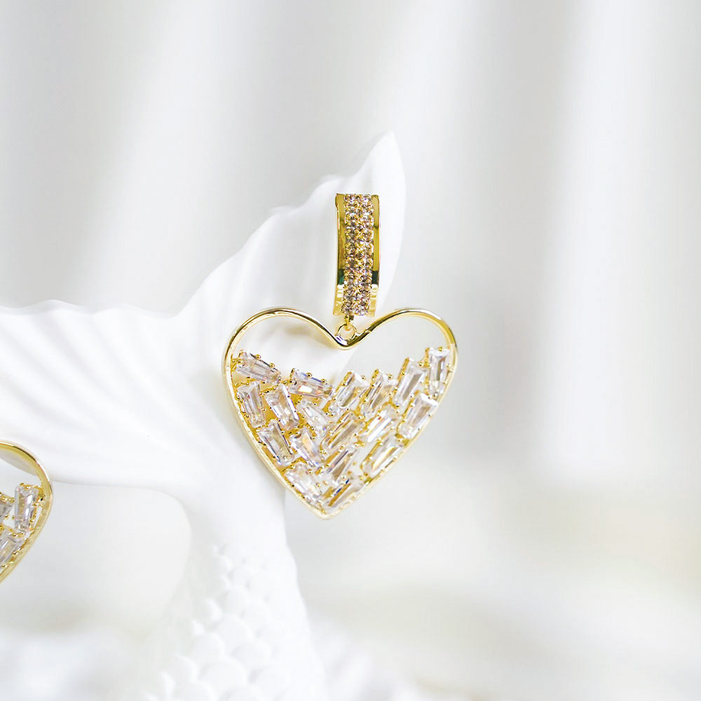 Allure Gold Plated Earrings