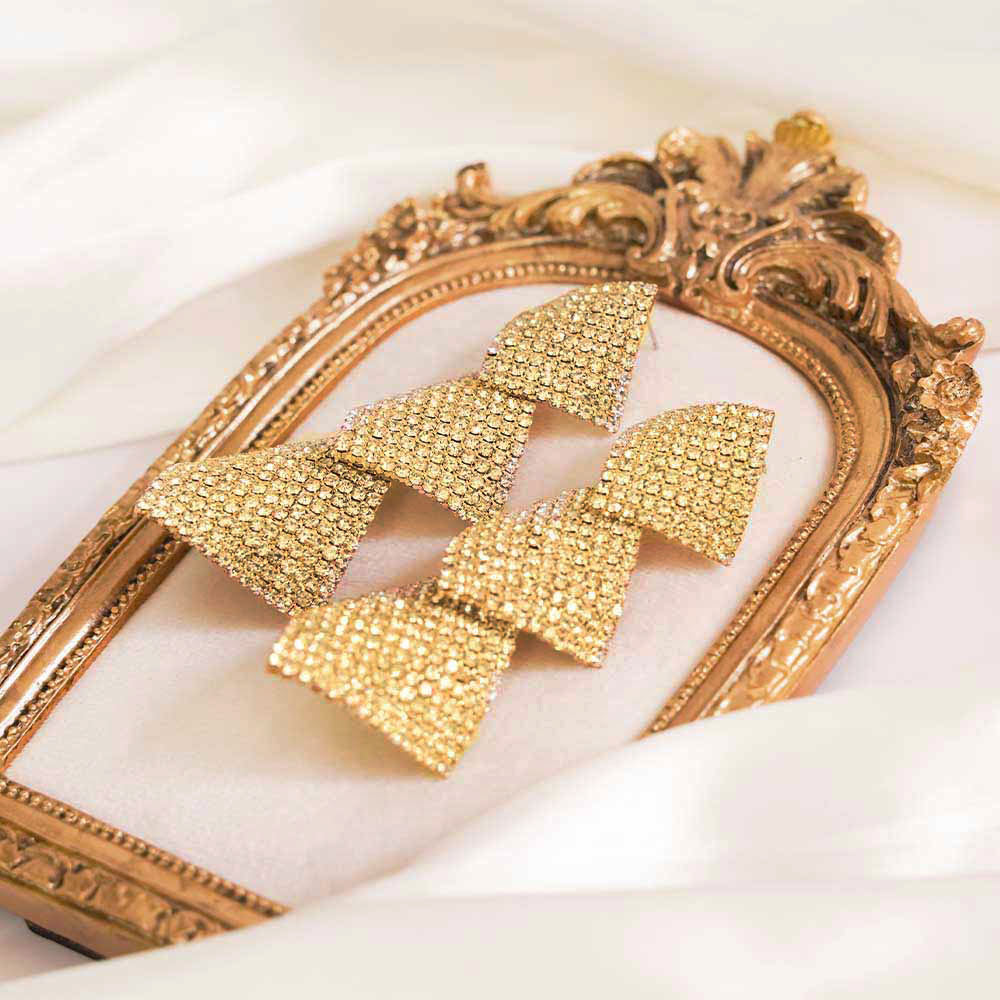 Bejewelled Zircon Earrings