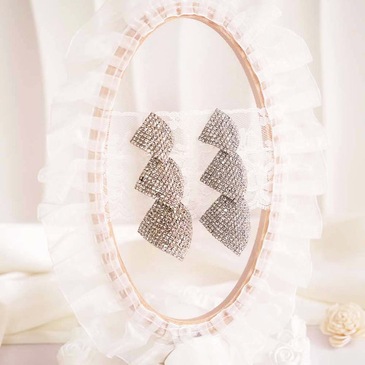 Bejewelled Zircon Earrings