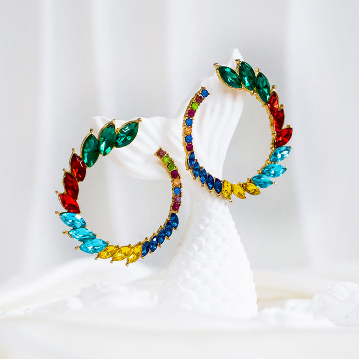 Crystal Cast Earrings