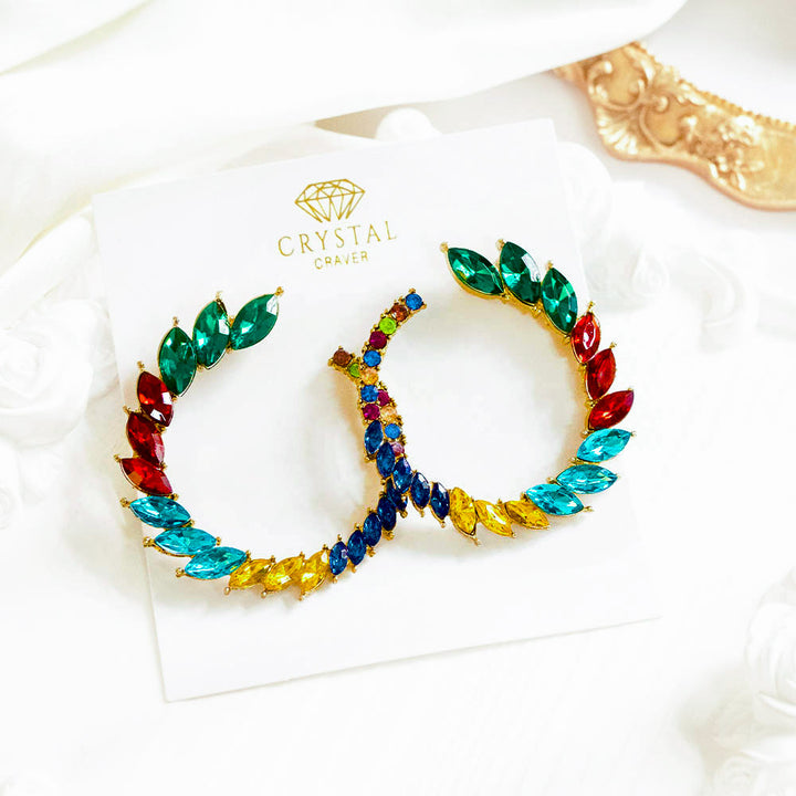 Crystal Cast Earrings