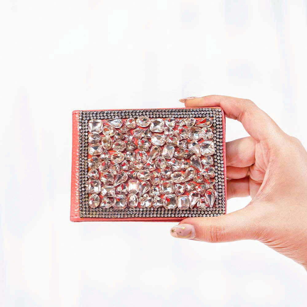 Dazzle Crystal Card Holder