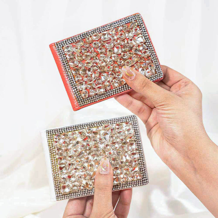 Dazzle Crystal Card Holder