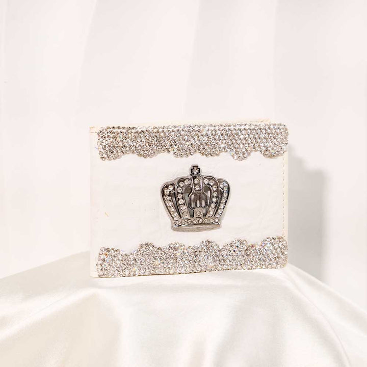 Crown Crystal Wallet / Card Holder