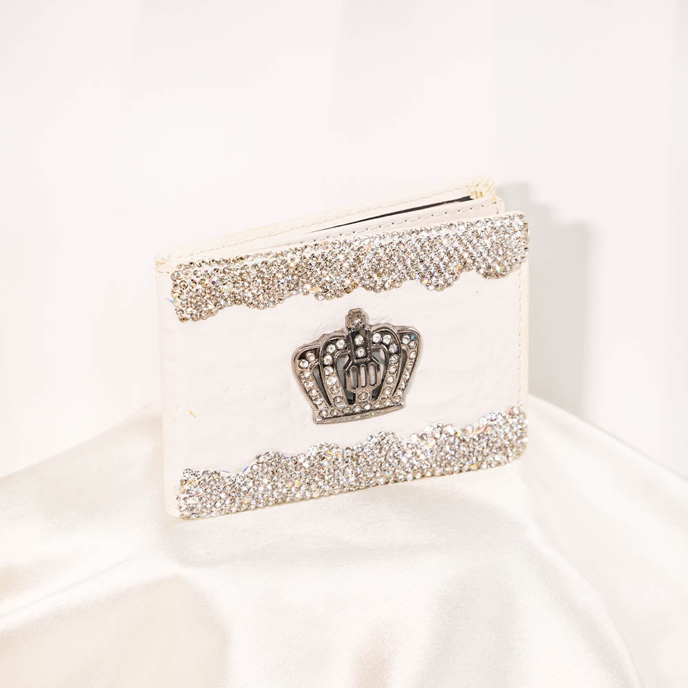 Crown Crystal Wallet / Card Holder