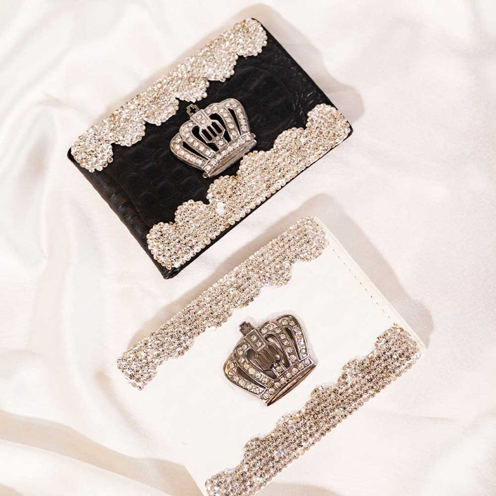 Crown Crystal Wallet / Card Holder