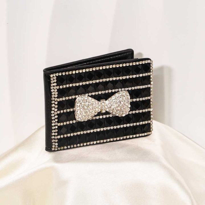 Bow Magic Crystal Wallet / Card Holder