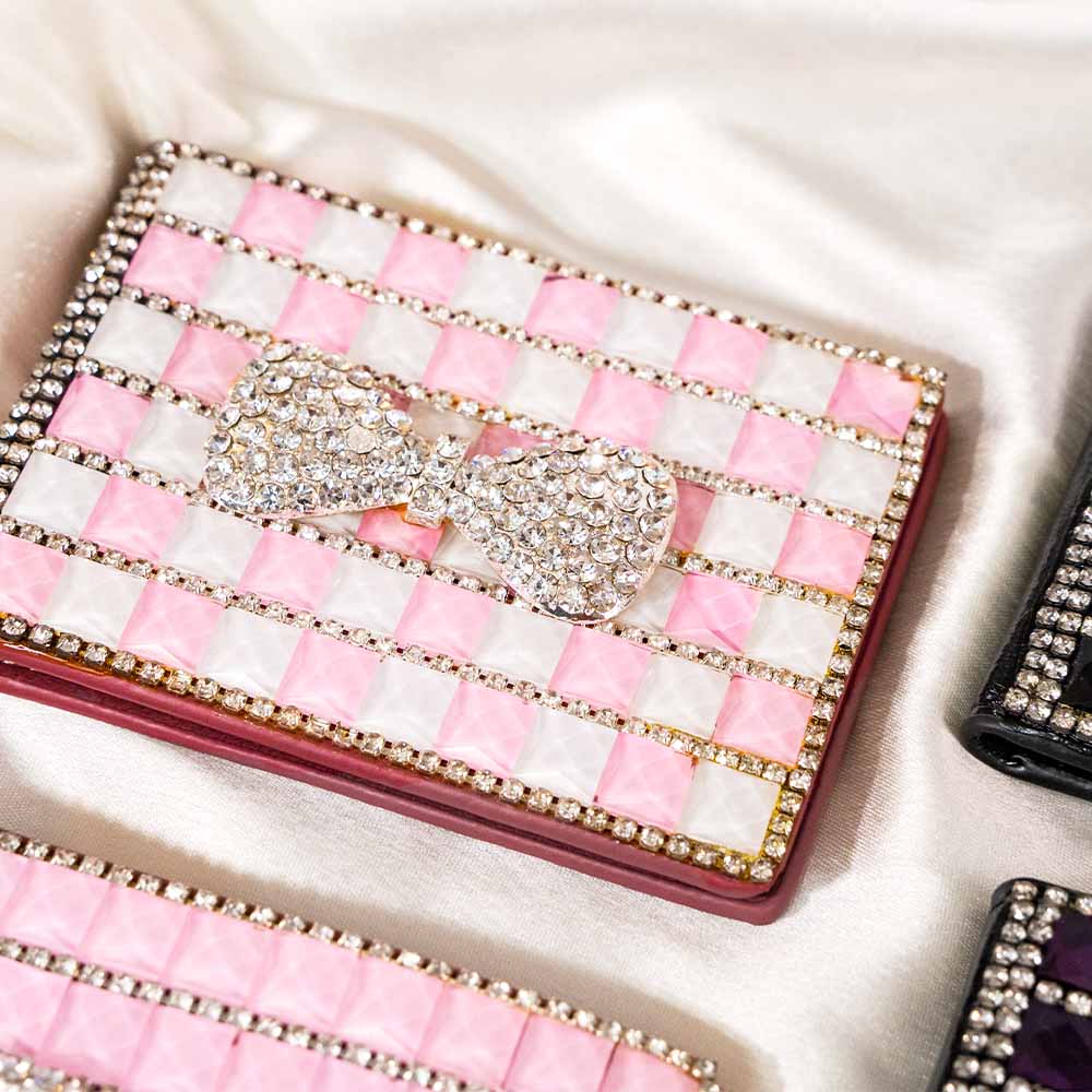 Bow Magic Crystal Wallet / Card Holder