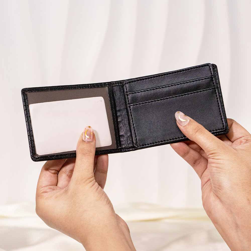 Rose Twinkle Crystal Wallet / Card Holder