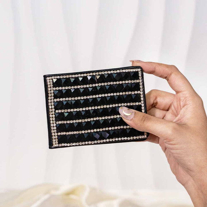 Diamante Crystal Card Holder