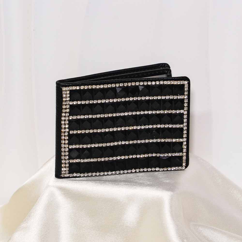 Diamante Crystal Card Holder
