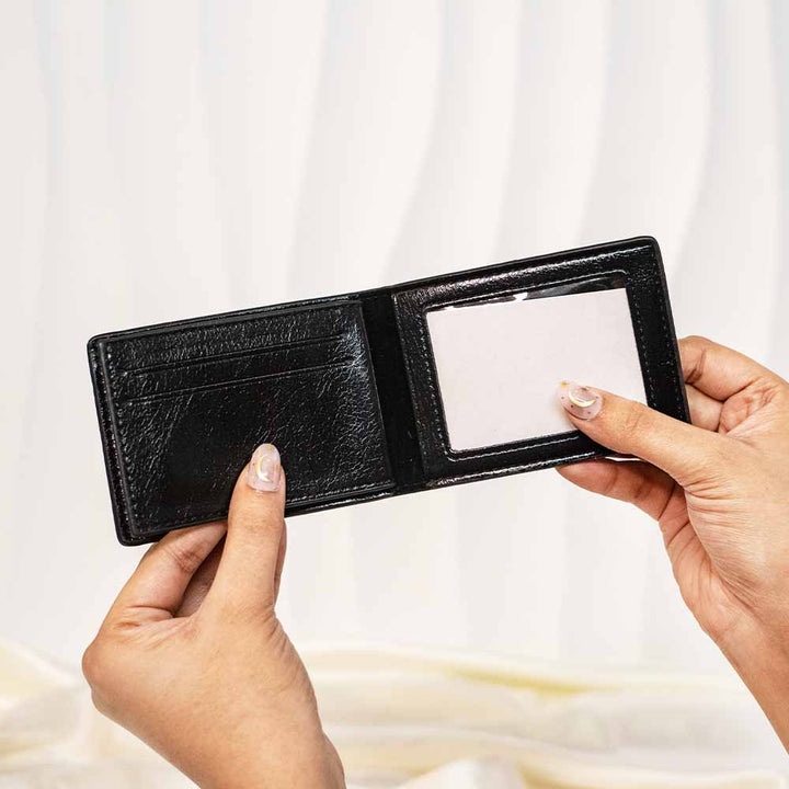 Dainty Flowers Crystal Wallet / Card Holder