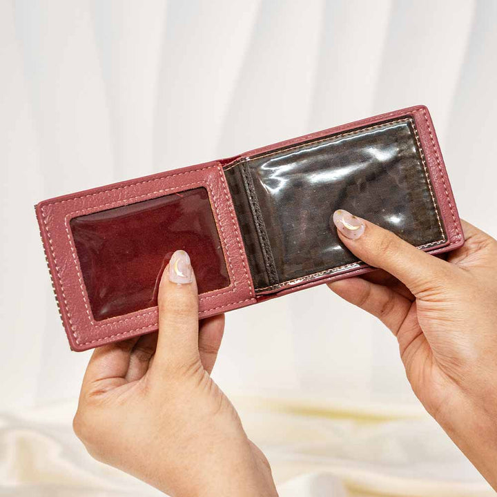 Rose Delight Crystal Wallet / Card Holder