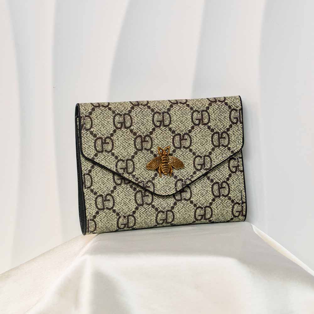 GD Monogram Cash & Card Wallet