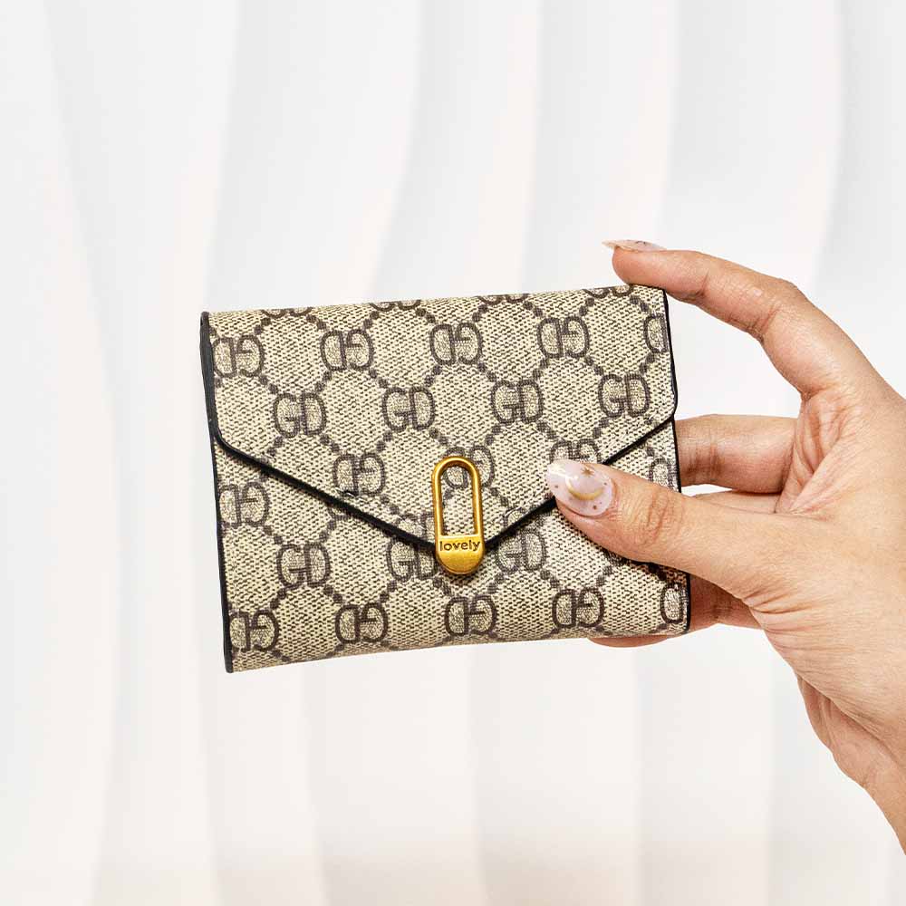 GD Monogram Cash & Card Wallet