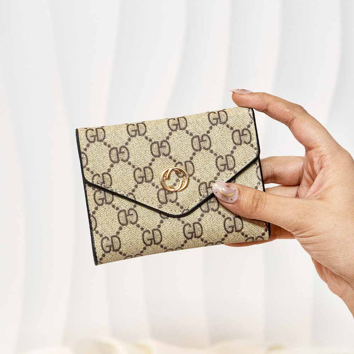 GD Monogram Cash & Card Wallet