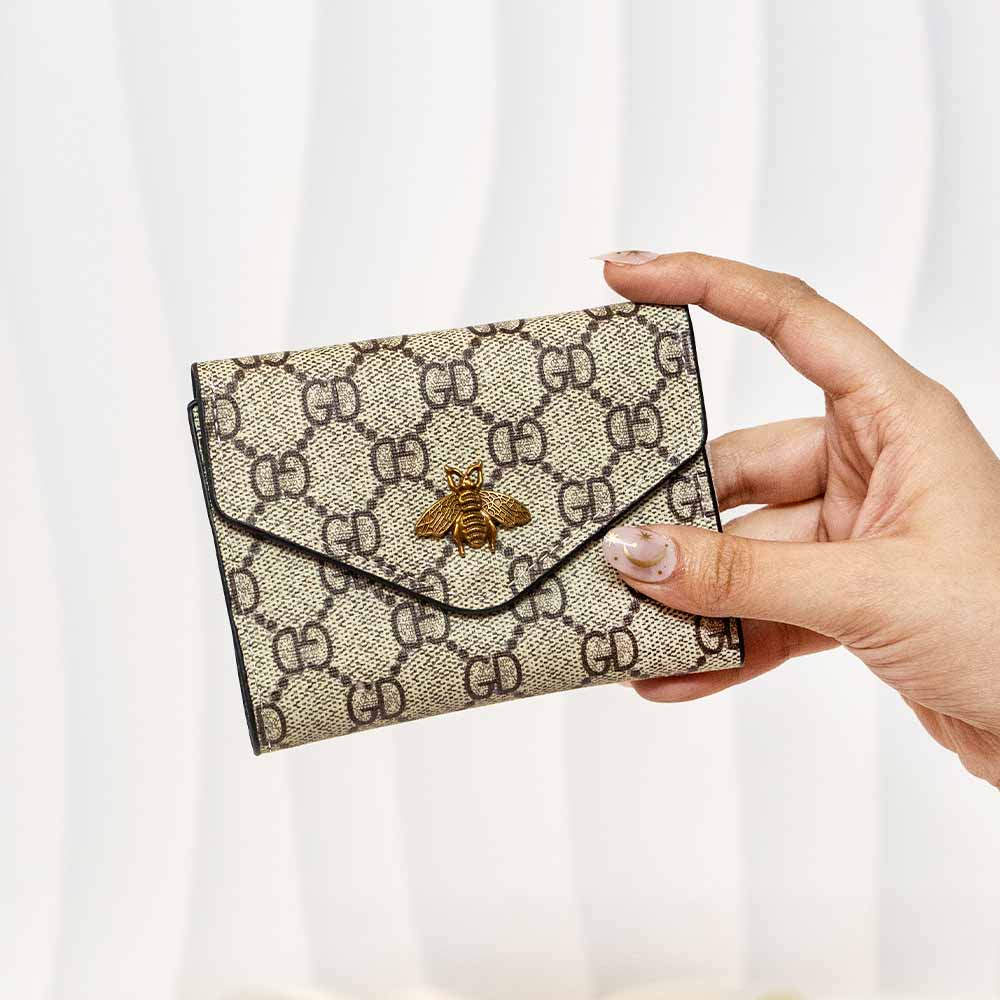 GD Monogram Cash & Card Wallet