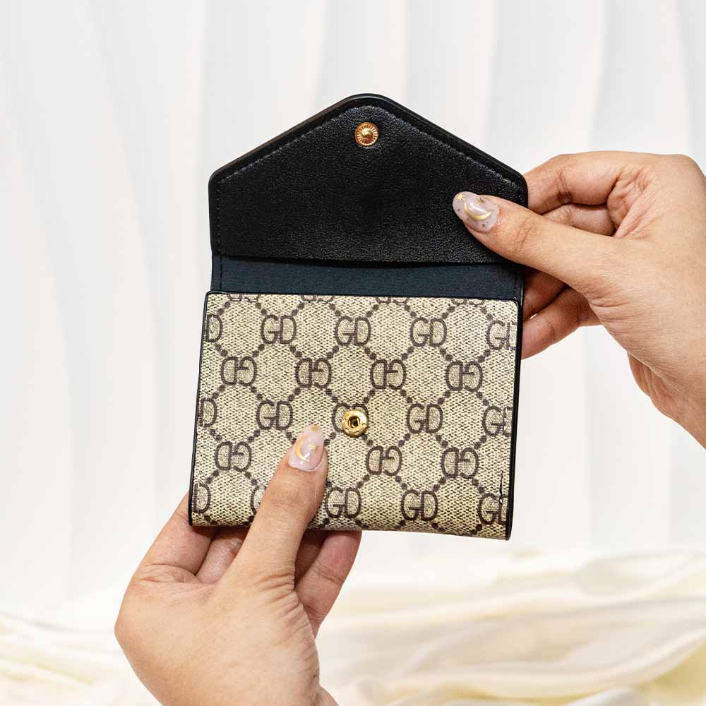 GD Monogram Cash & Card Wallet