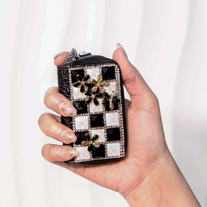 Dainty Flower Crystal keyholder