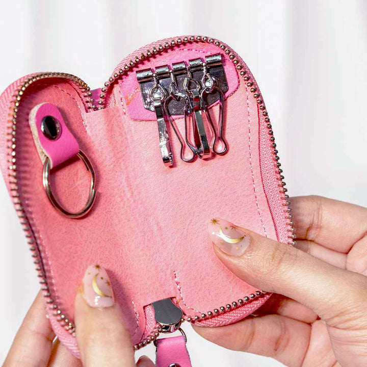 Rose Twinkle Crystal Keyholder