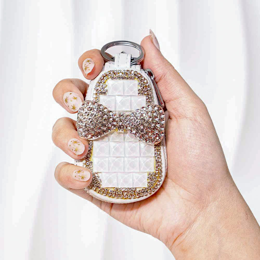 Bow Magic Crystal Keyholder