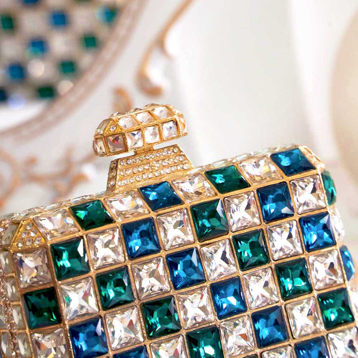 Perfume Enchant Crystal Clutch Bag