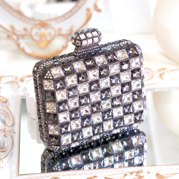 Perfume Enchant Crystal Clutch Bag