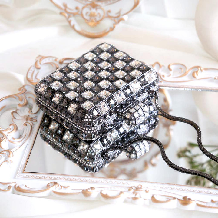 Perfume Enchant Crystal Clutch Bag