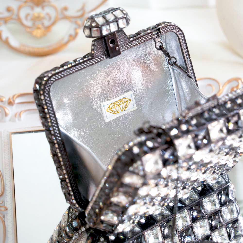 Perfume Enchant Crystal Clutch Bag