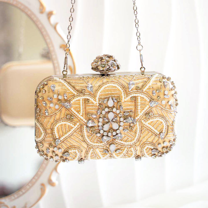 Amber Artistry Clutch Bag