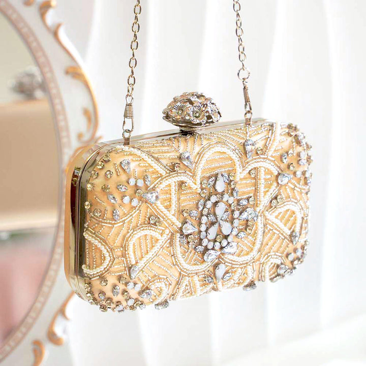 Amber Artistry Clutch Bag