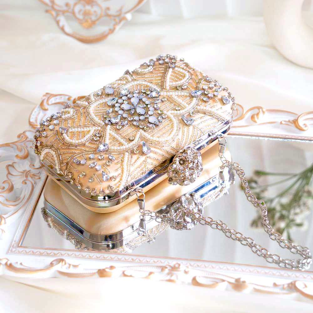 Amber Artistry Clutch Bag