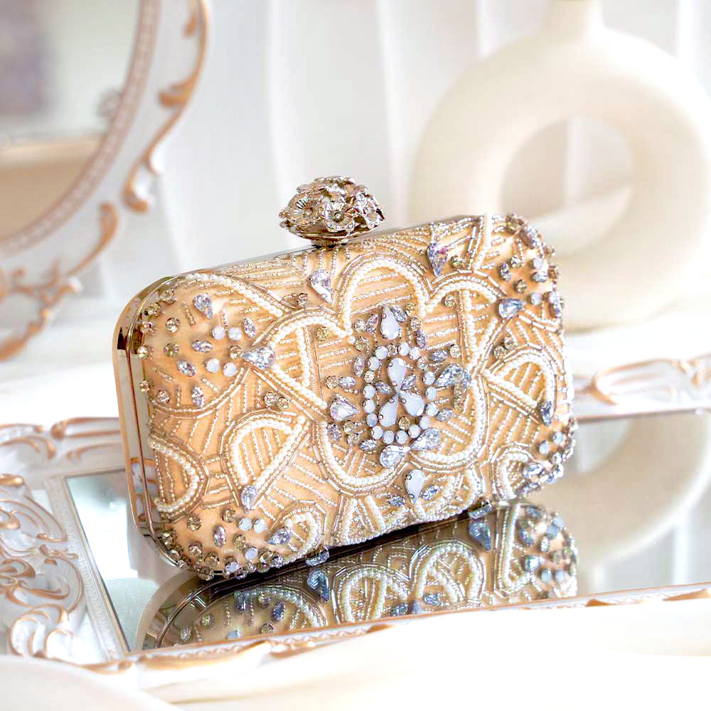 Amber Artistry Clutch Bag