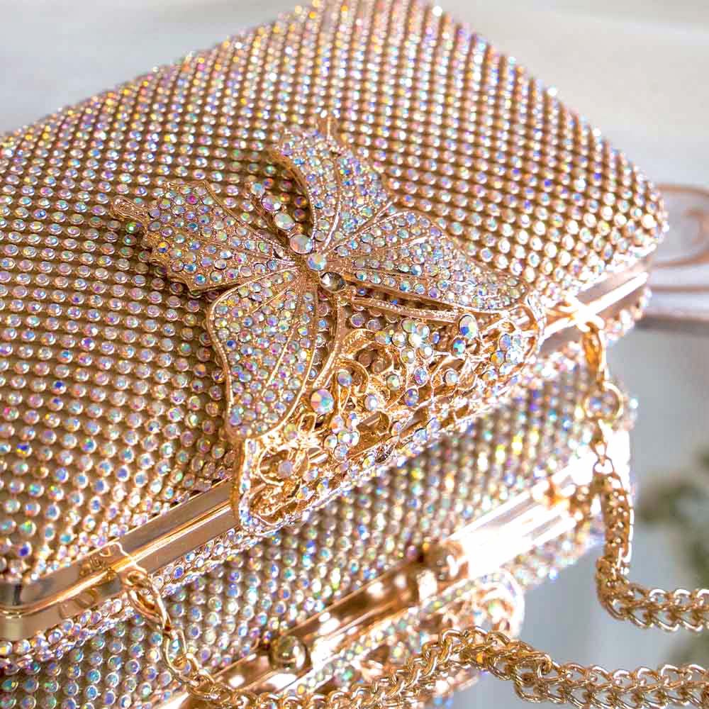 Shimmer Clutch Bag