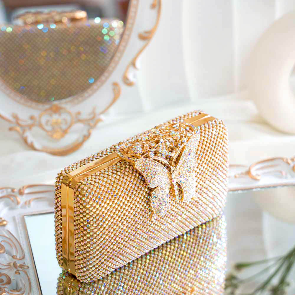 Shimmer Clutch Bag