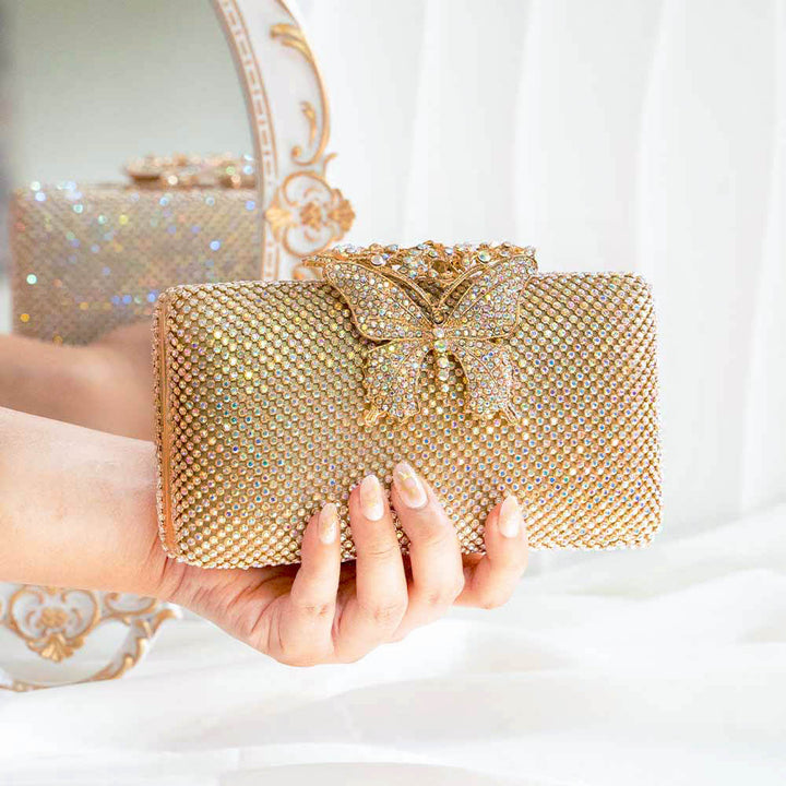 Shimmer Clutch Bag