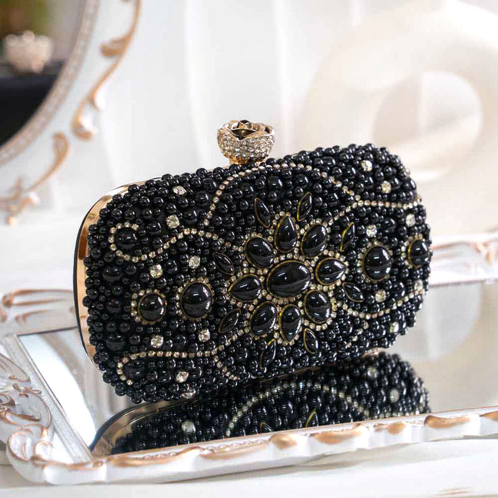 Jazzy Pearl Clutch Bag