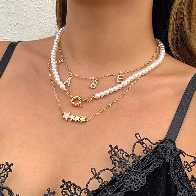 Boss Babe Golden 3 Layer Necklace