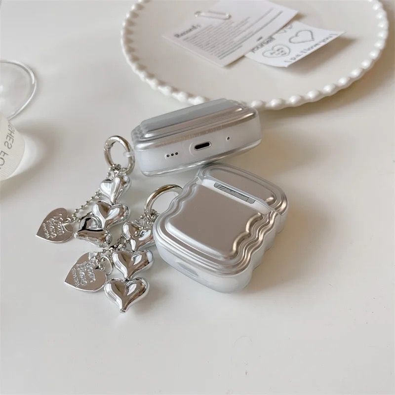 Metallic Charm Airpod Case Cover