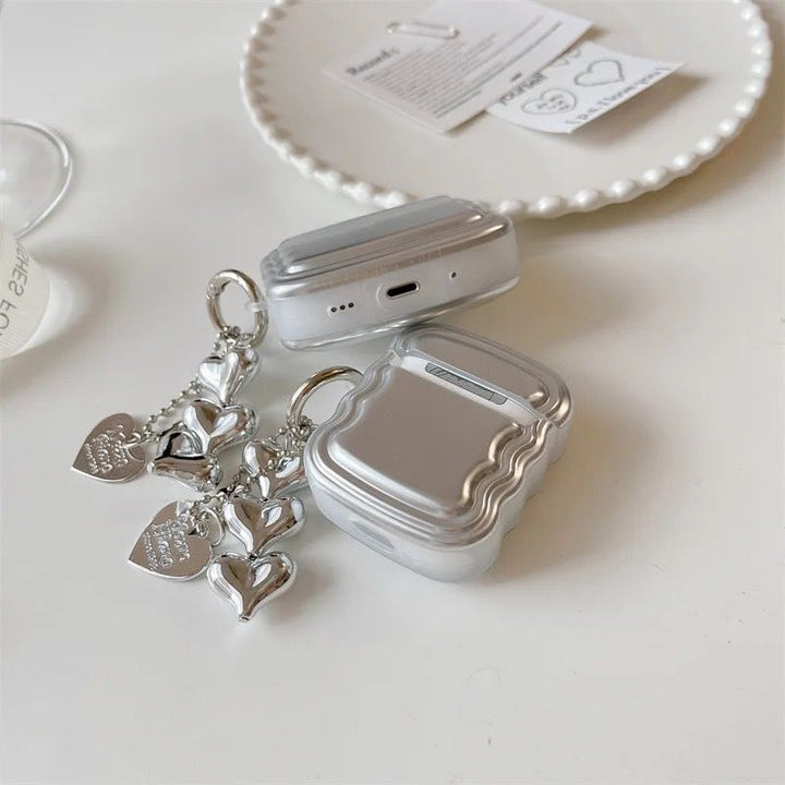 Metallic Charm Airpod Case Cover
