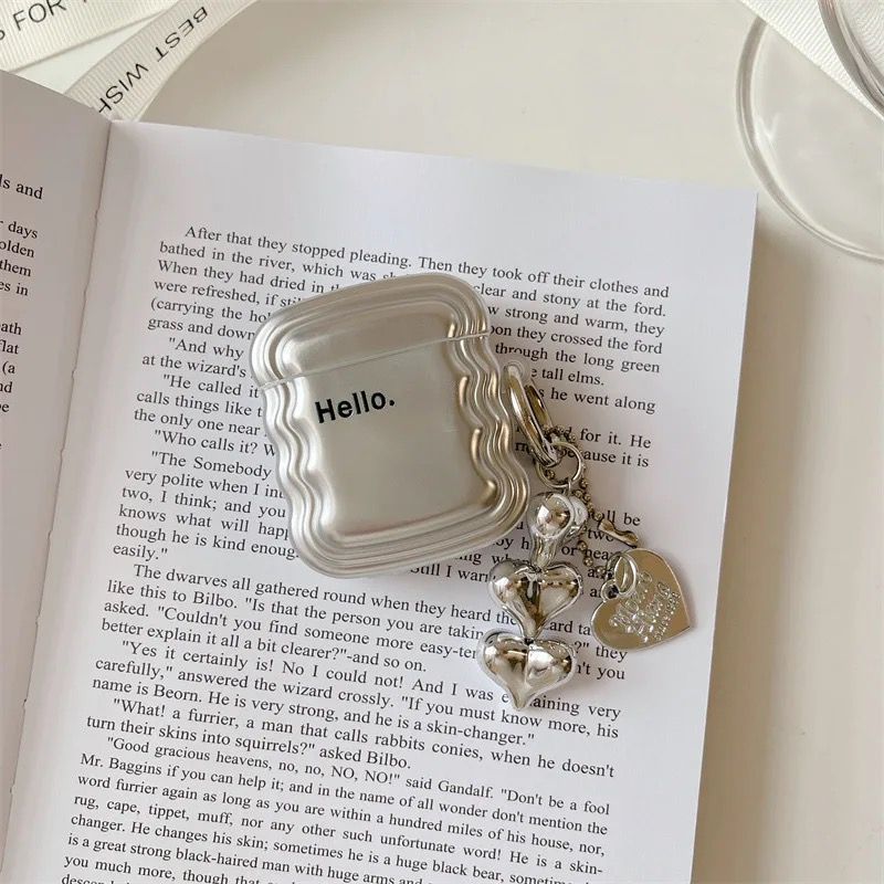 Metallic Charm Airpod Case Cover