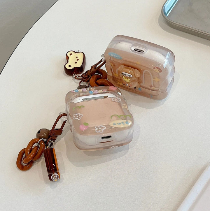 Honey Bear Airpod Case Cover